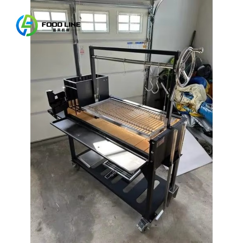 Commercial Kitchen Rental - Özelleştirilmiş gaucho barbekü arabası, asado parrilla