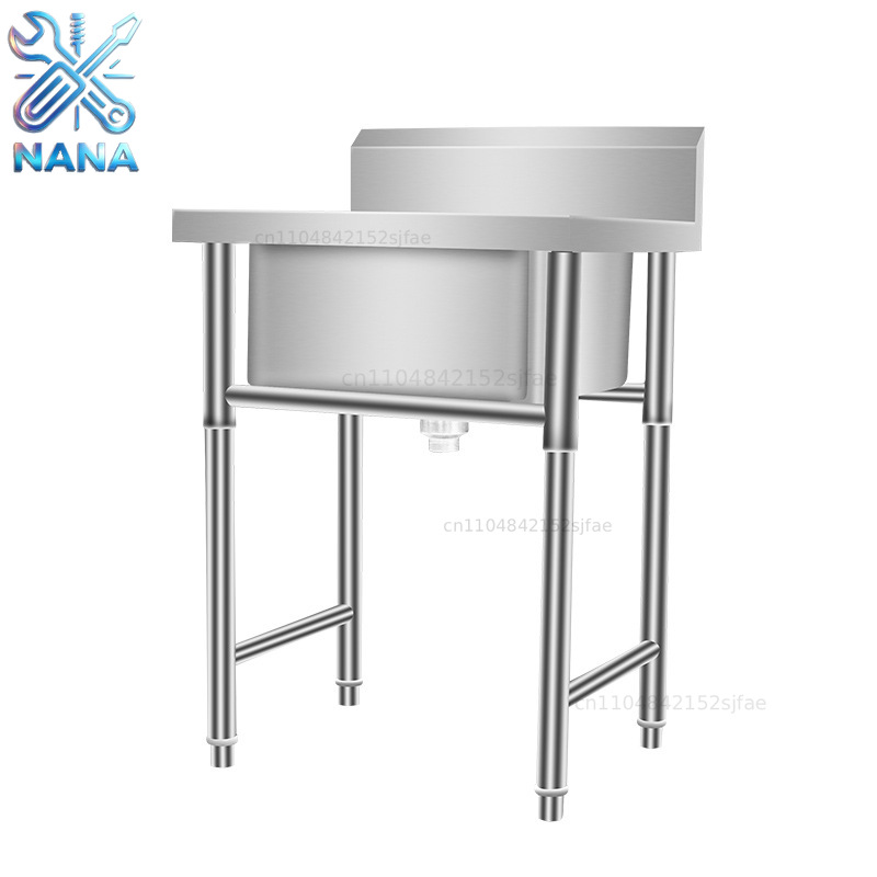 Commercial Kitchen Rental - Mutfak Paslanmaz Çelik Lavabo Tek Ev