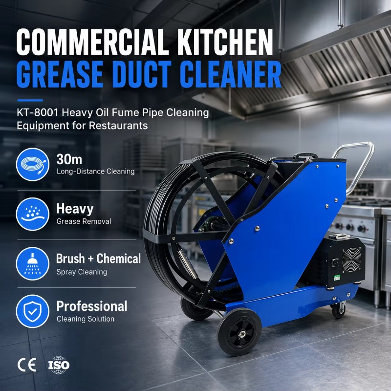 Kitchen Cleaner Commercial - Ticari Mutfak Yağ Kanalı Temizleyici KT-8001