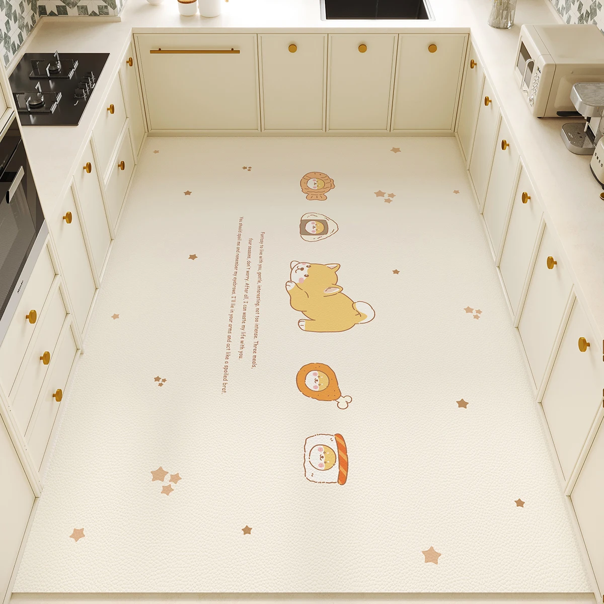 Commercial Kitchen Vinyl Flooring - PVC Mutfak Halısı Su Geçirmez Kaymaz