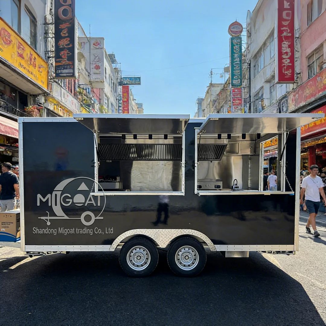 Commercial Kitchen Ventilation - Sokak Satışları İçin Havalandırma Sistemli Ticari