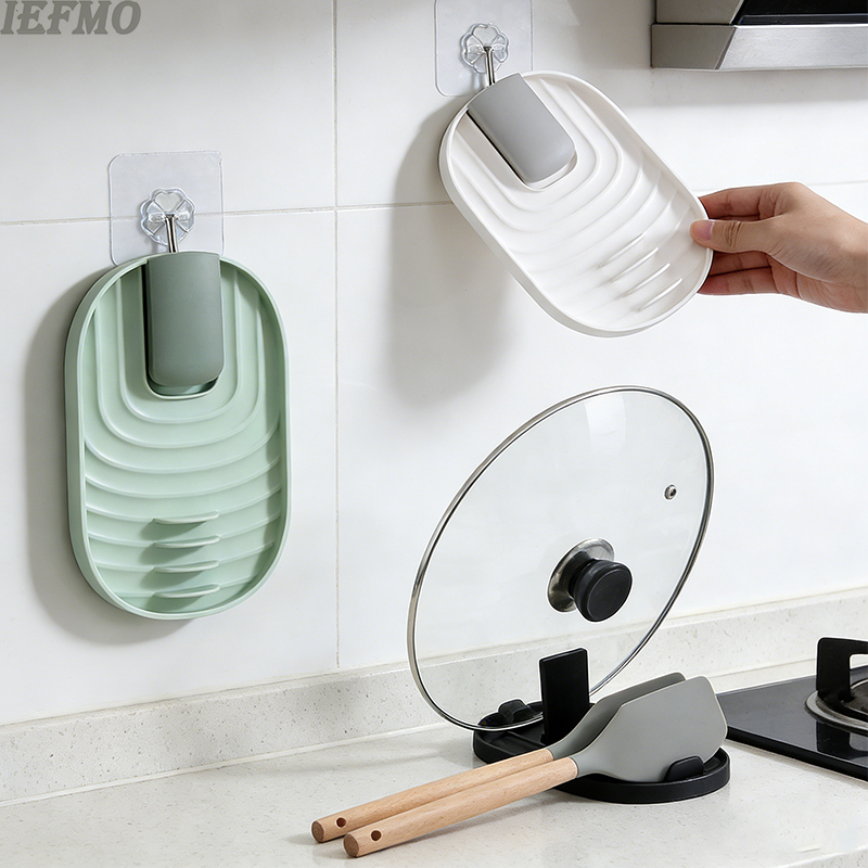 Commercial Kitchen Utensils - Katlanabilir Tencere Kapağı Tutucu Mutfak Düzenleyici