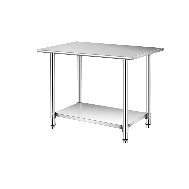 Commercial Kitchen Bench - 201/304 Ayarlanabilir Yükseklikli Paslanmaz Çelik Özelleştirilmiş