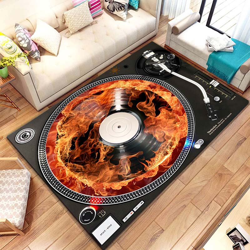 Müzik vinil plak çalar desenli - Commercial Kitchen Vinyl Flooring incelemesi ve fiyatı