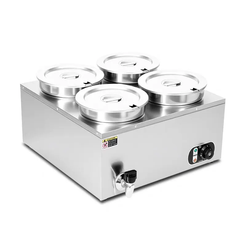 4 Yuvarlak Tencereli Paslanmaz - Bain Marie Food Warmer incelemesi ve fiyatı