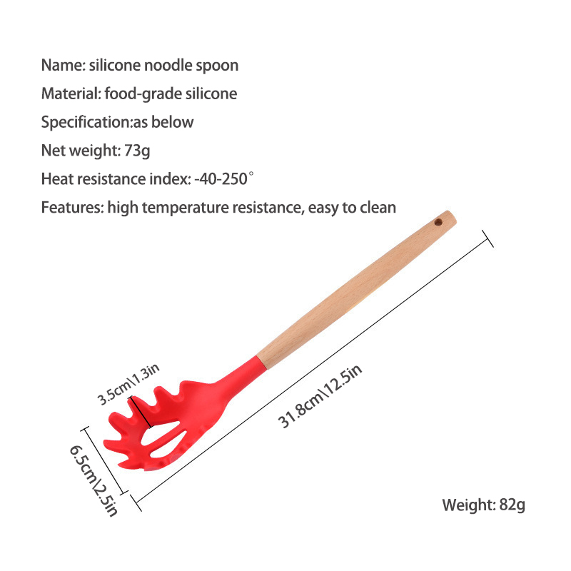 Silikon Erişte Kepçesi Spagett - Commercial Kitchen Utensils incelemesi ve fiyatı