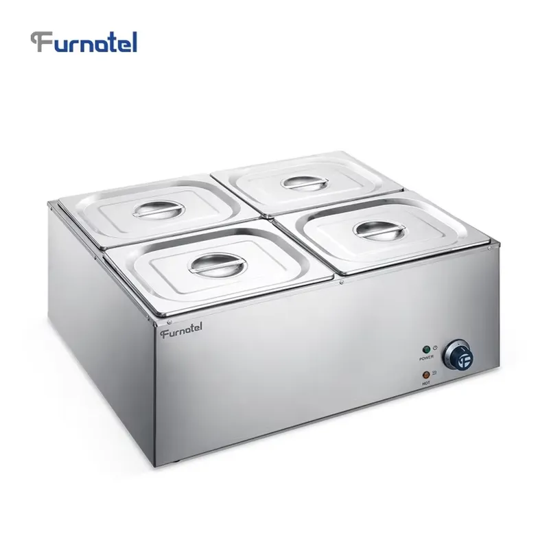 Paslanmaz Çelik Elektrikli Yem - Bain Marie Food Warmer incelemesi ve fiyatı