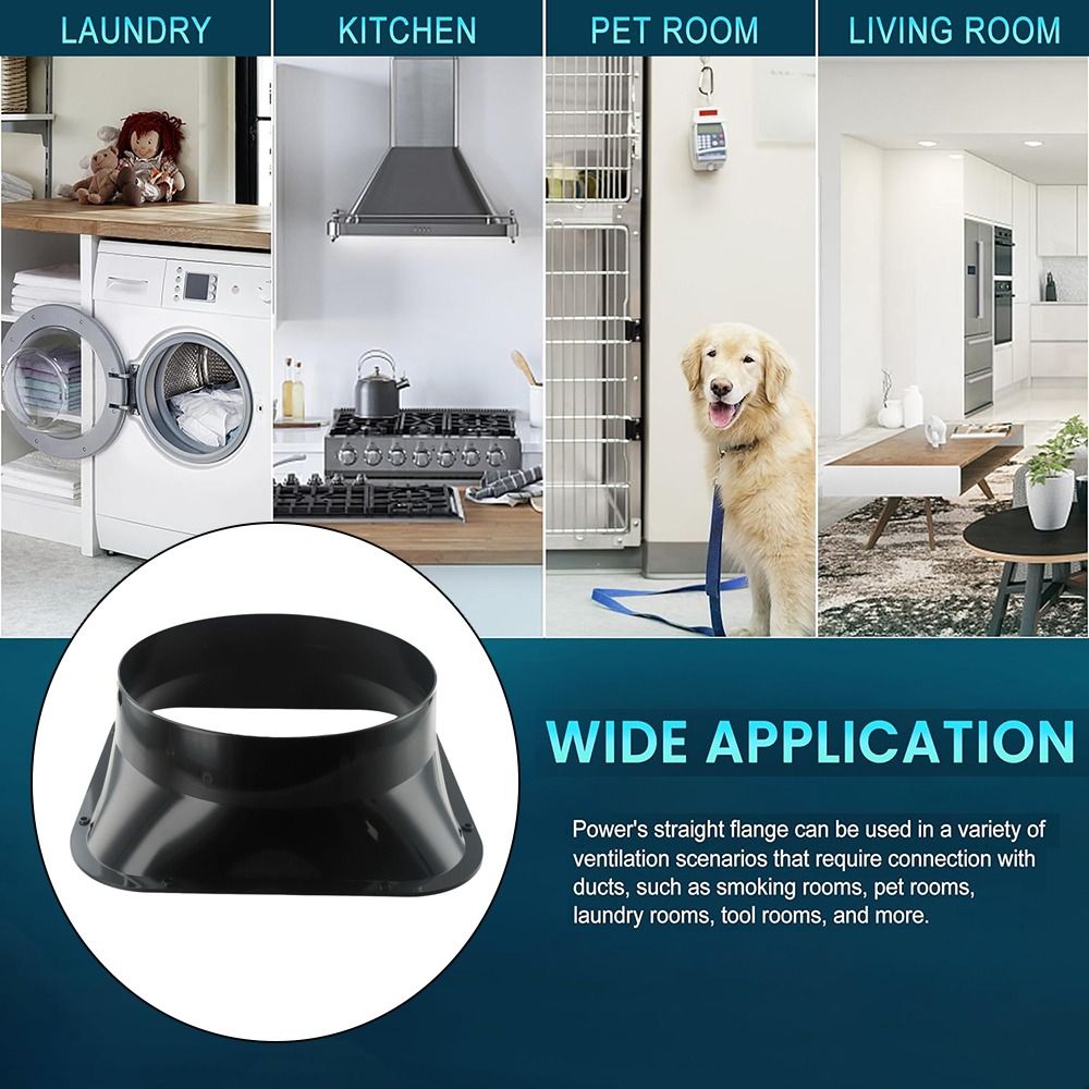 Fan Bağlantısı ABS Duvar Flanş - Commercial Kitchen Ventilation incelemesi ve fiyatı