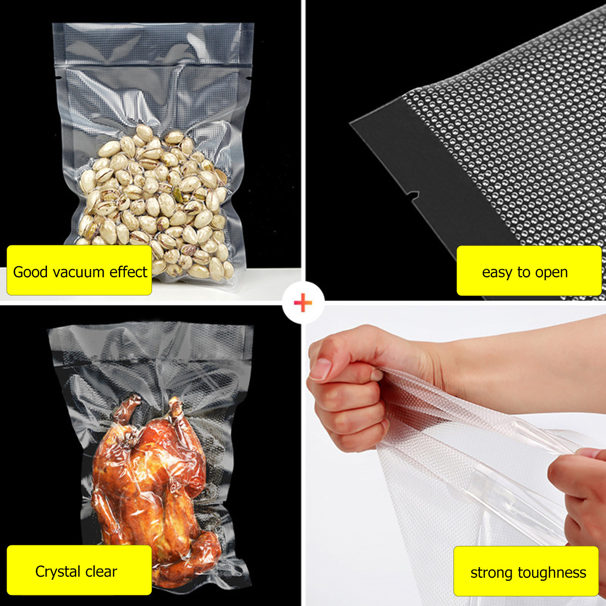 100 Adet Şeffaf Vakum Kapatma  - Vacuum Sealer incelemesi ve fiyatı