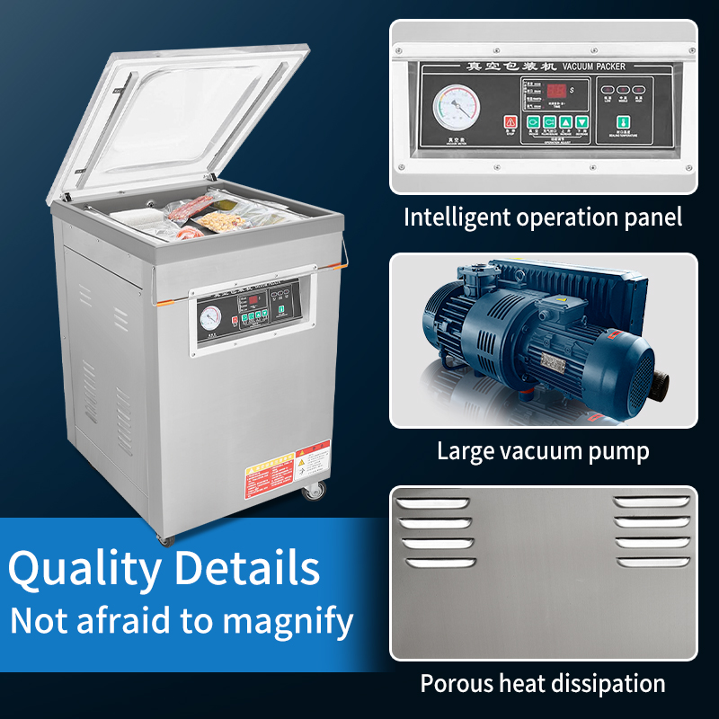 DZ-500 Dikey Tek Bölmeli Gıda  - Vacuum Sealer incelemesi ve fiyatı