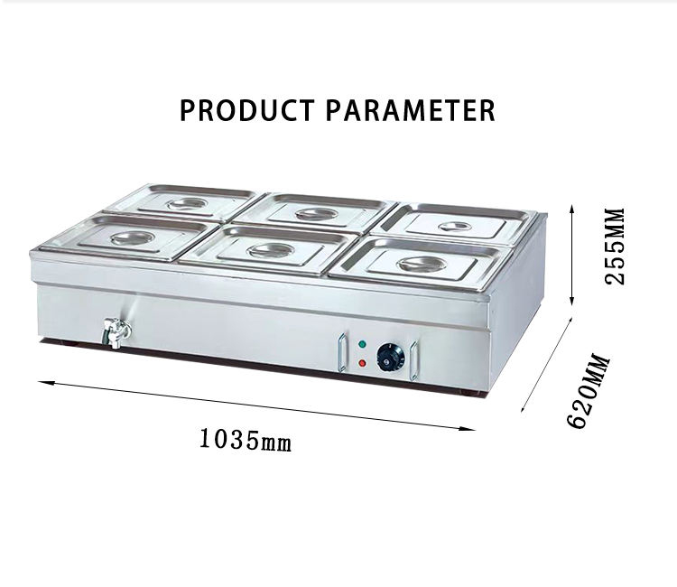 Ticari Elektrikli Benmari Pasl - Bain Marie Food Warmer incelemesi ve fiyatı