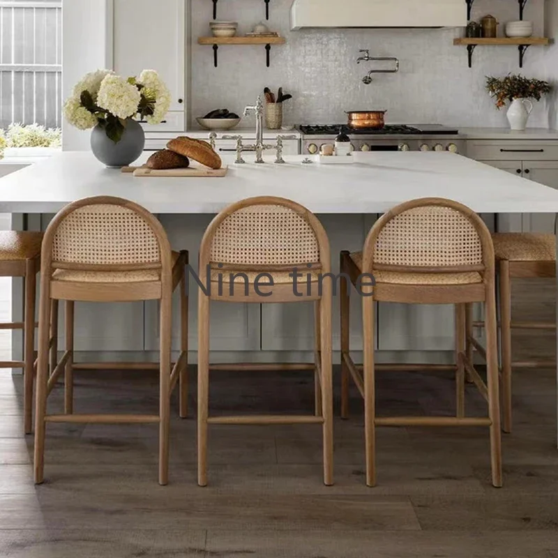 Masif Ahşap Rattan Mutfak Bar  - Commercial Kitchen Counter incelemesi ve fiyatı